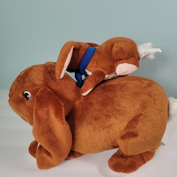 Guess How Much I Love You Board Book Rabbit and Baby Bunny Plush Stuffed Animals - Picture 14 of 16